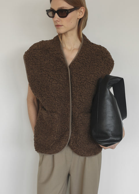 Valey'CL teddy waistcoat