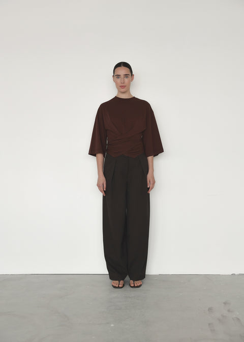 Salima'CL wrap tee