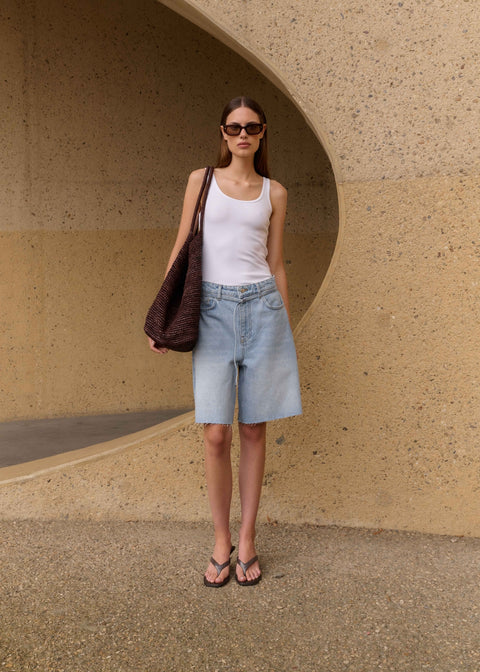 Elva'CL denim shorts